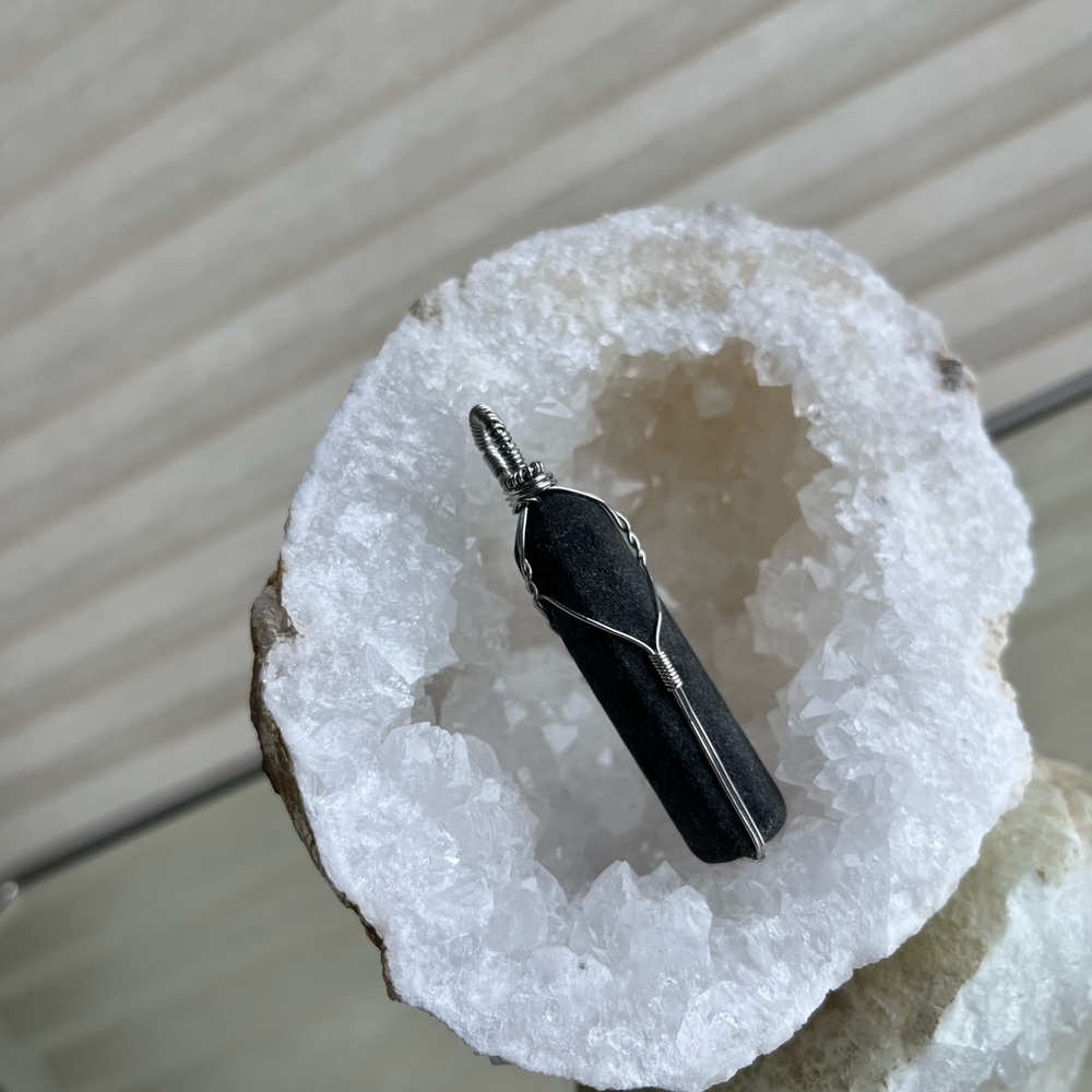 Men’s Handcrafted Artisan Stone Pendant